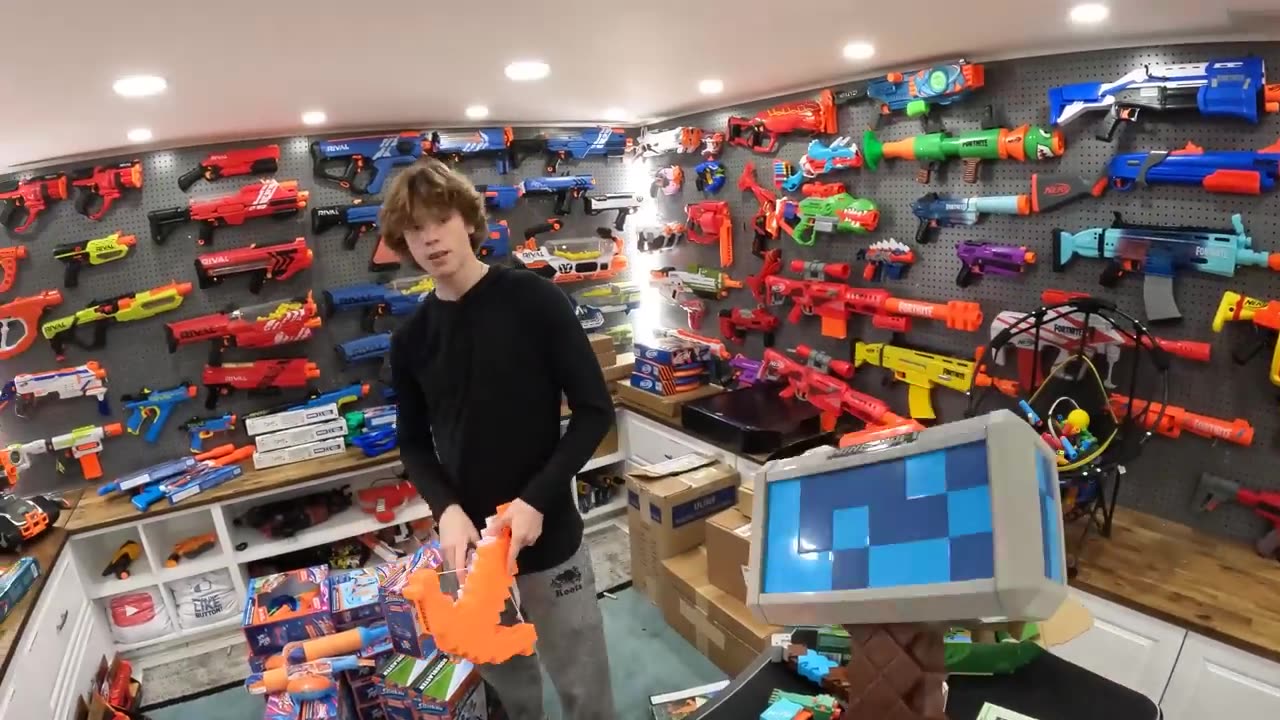 NERF MINECRAFT GUNS