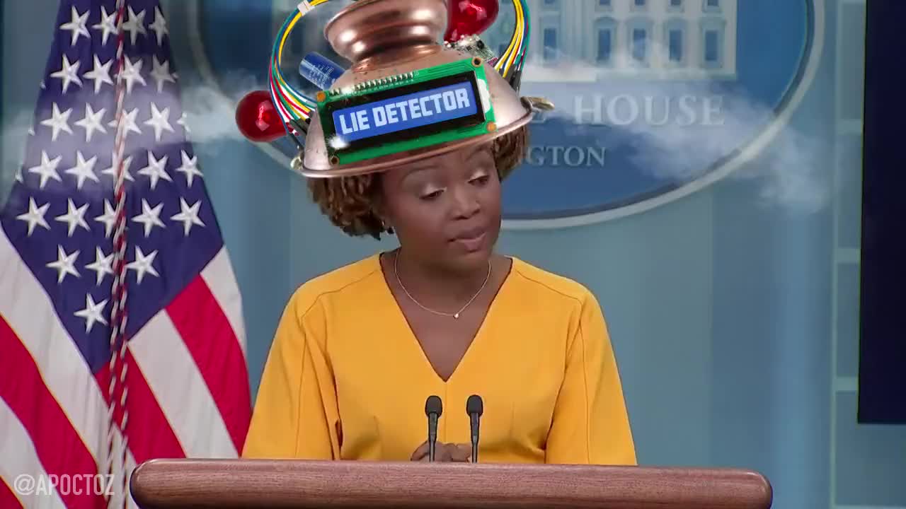 🤯 Press Secretary Jean Luke Peccard's brain goes BOOM!