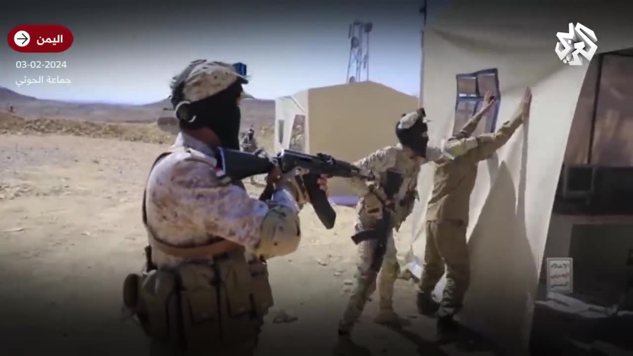 Military exercise of Houthis simulating invasion of Israeli !!!!
