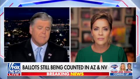 Kari Lake joins Sean Hannity to explain the Maricopa Quagmire