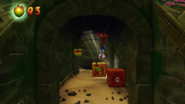 Crash Bandicoot Boulders 100% Completed