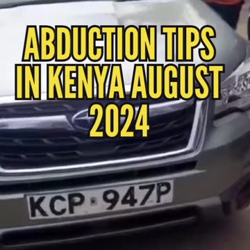 Abduction in Kenya 2024