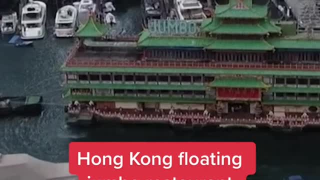 Hong Kong floating jumbo restaurant towed away for good after 44 years