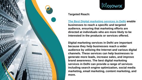 Best Digital Marketing in Delhi - Mojowix |