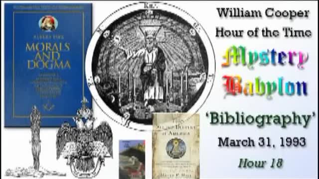 Bill Cooper, Mystery Babylon - Hour 18 - Bibliography.