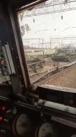 Meanwhile Ruzzia sends T-62 tanks that were modernised.