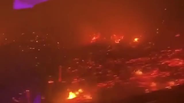 Escape from fire in the forest 😱😱😱