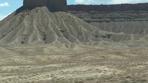 View from a Dirty Windshield - getting to Cortez, CO