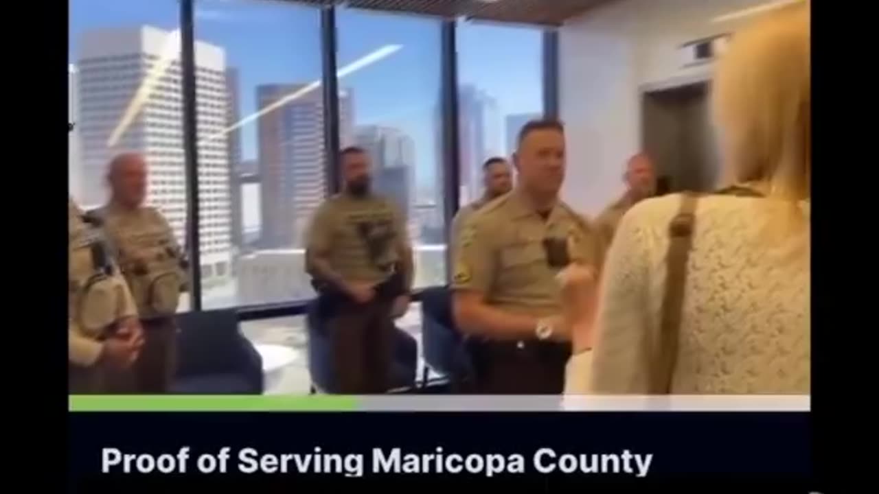 Maricopa County Sheriffs getting served for crooked practices.