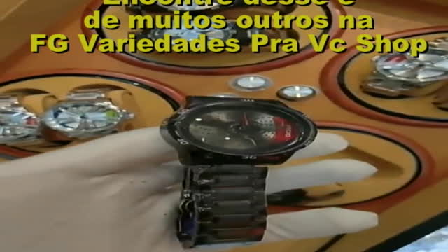 Relógios dos mais lindos na fg variedades pra vc shop vd 4