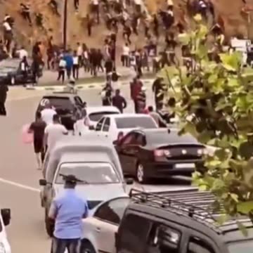 Europe invaded! It’s like a zombie apocalypse movie on the Spanish border! 🇪🇸