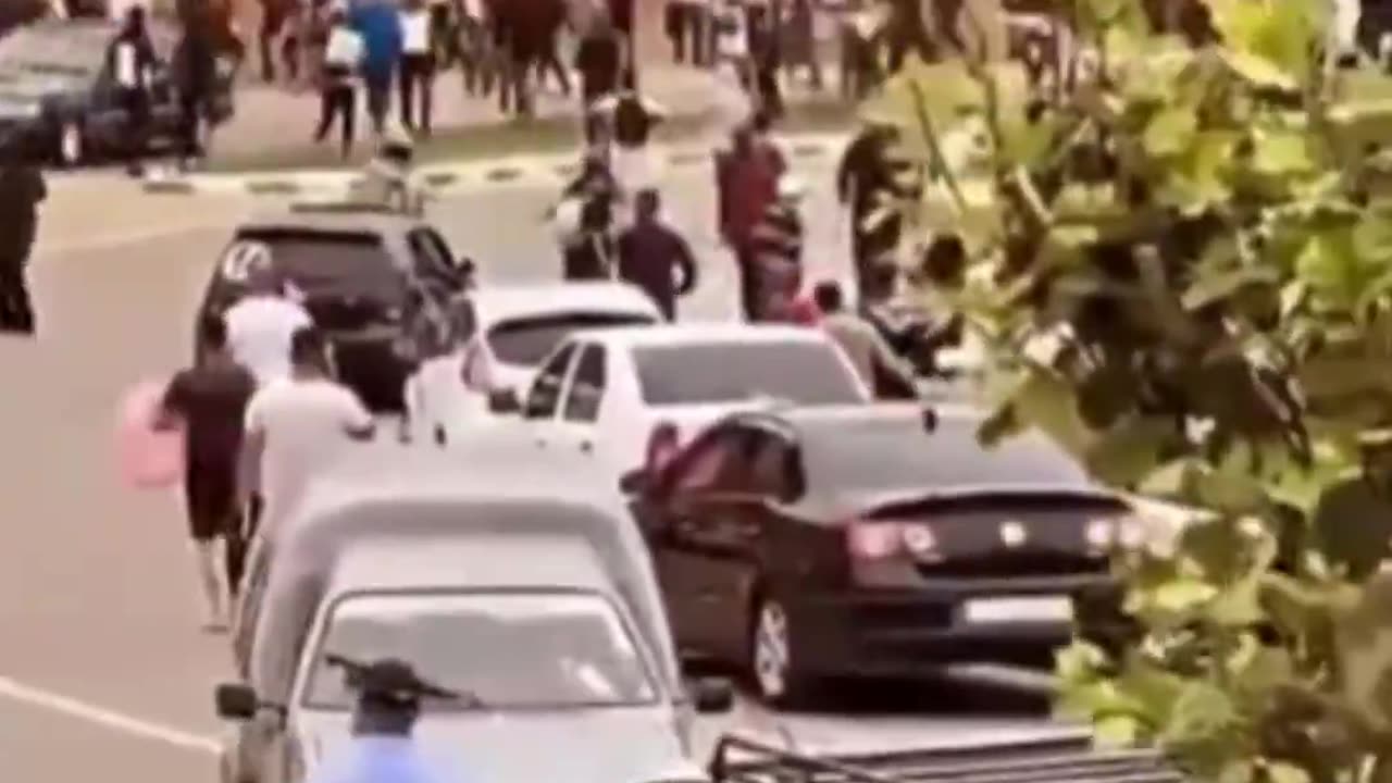 Europe invaded! It’s like a zombie apocalypse movie on the Spanish border! 🇪🇸