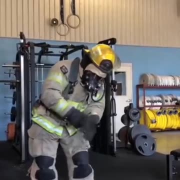 Fastest Firefighter Turn Out Drill 33 Seconds