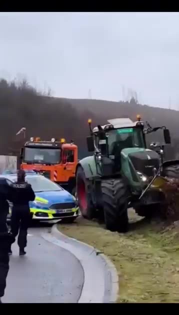 PROTESTY ROLNIKÓW W NIEMCZECH
