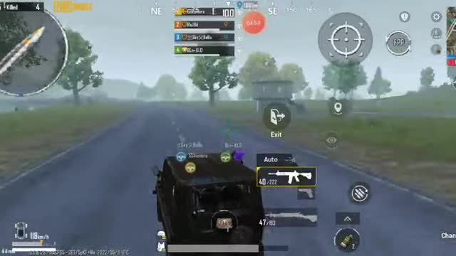 English PubG Mobile :Playing Squad-Streaming with Turnip