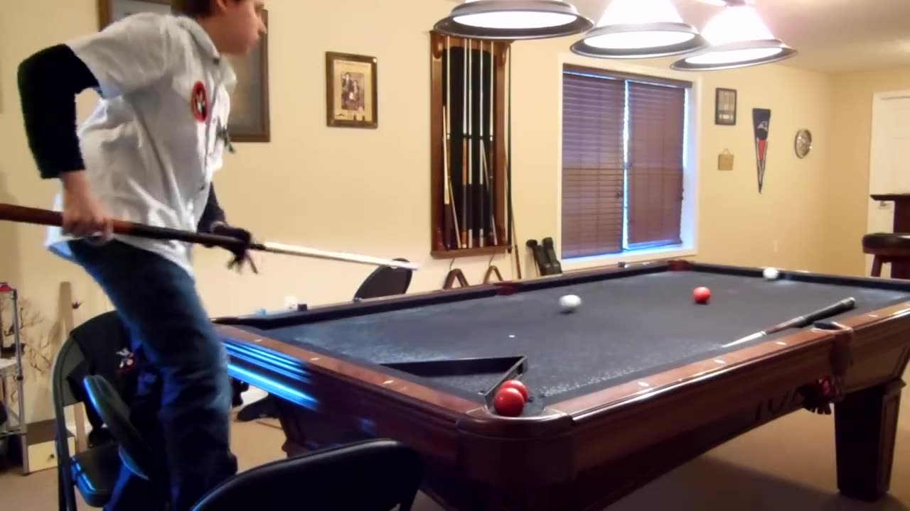 Best Snooker Skills by a Young Boy