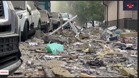 everal injured in Russia's overnight attack on Kyiv as explosions light up Ukraine's sky