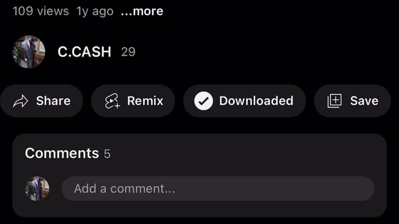 C Cash “Spin Back”