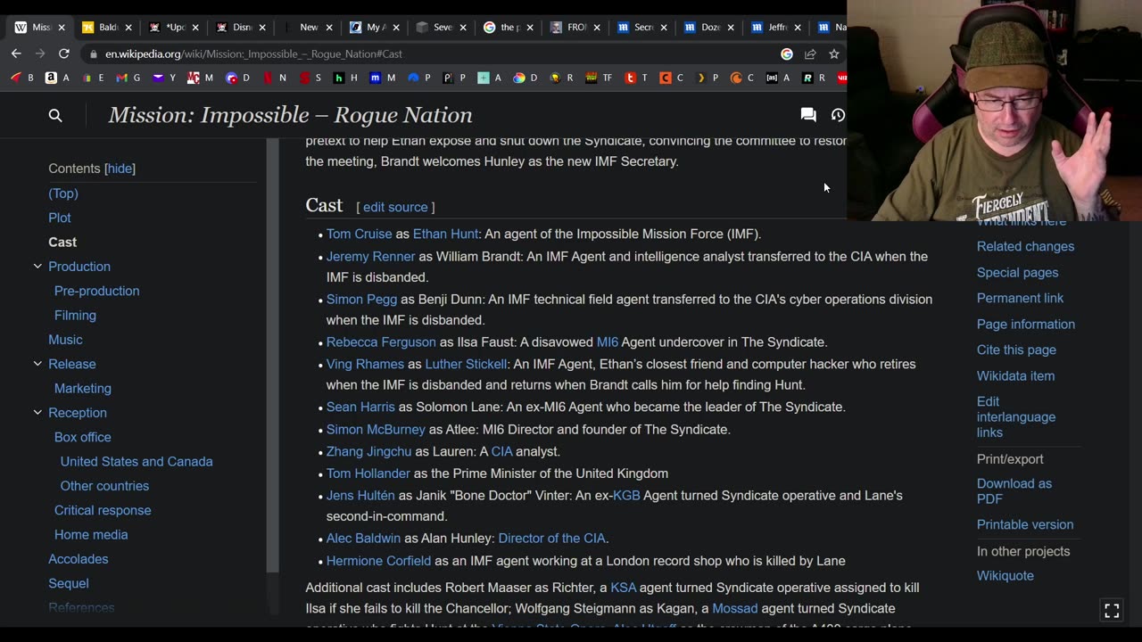 6 Mission Impossible films