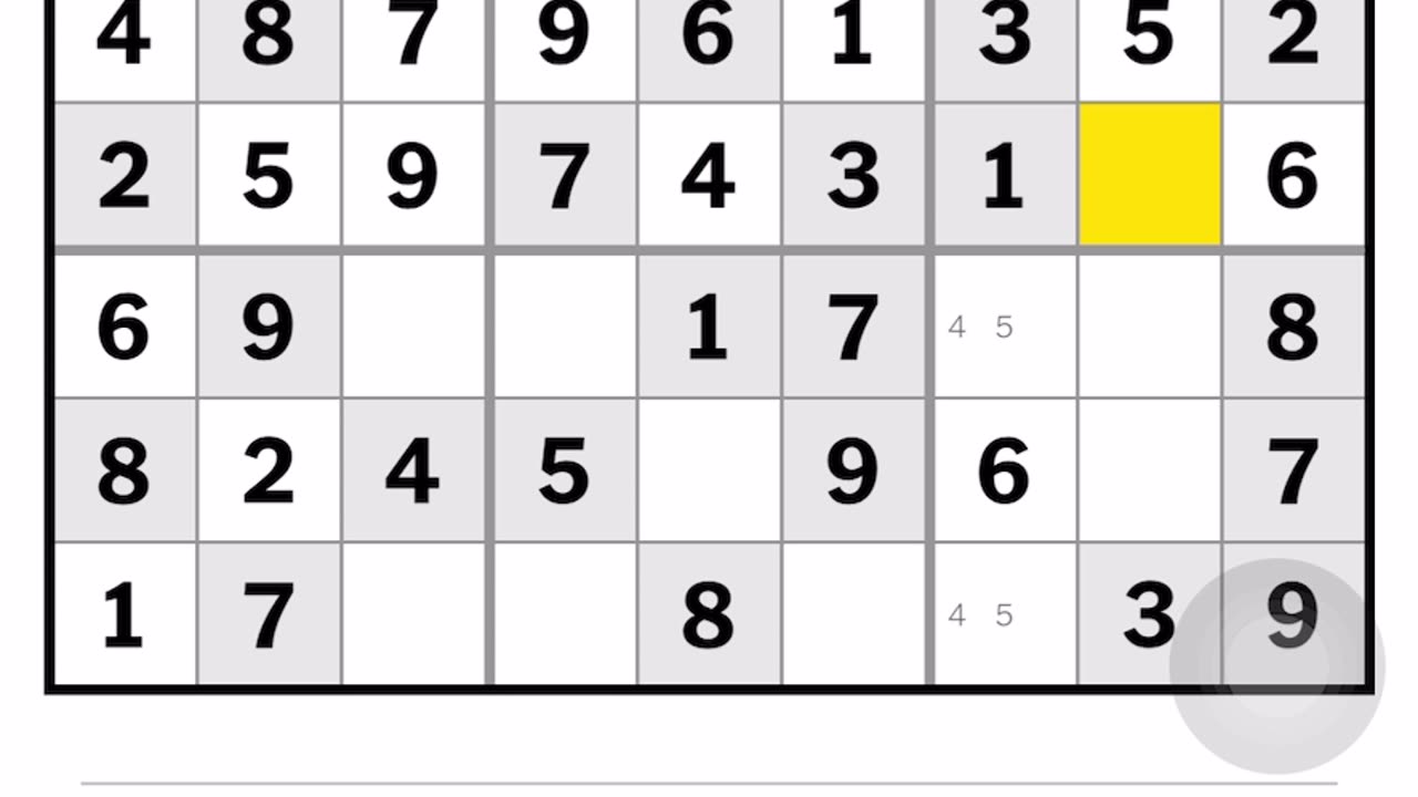 Sudoku 2023-05-15 easy
