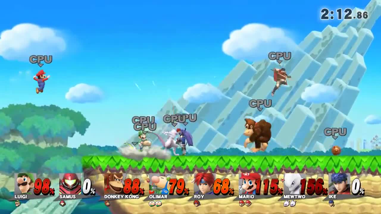 Super Smash Bros 4 Wii U Battle154