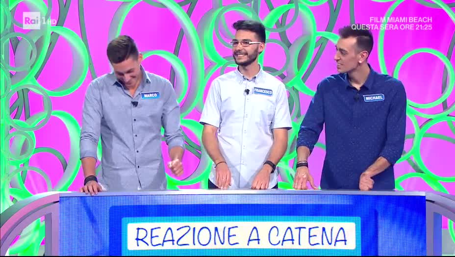RAIUNO - Reazione A Catena-La Catena Musicale (14/06/2017)