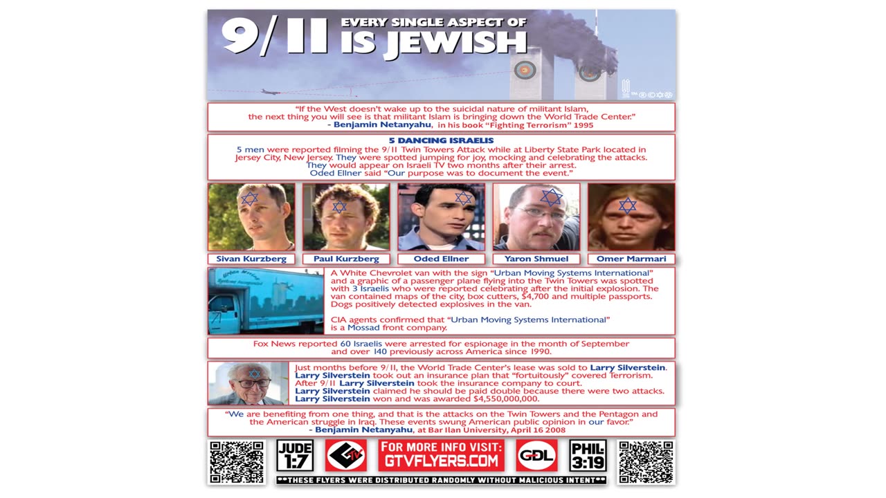 TRUTH FLYERS ABOUT HOW THE JEWISH CONTROLLERS ARE DESTROYING AMERICA