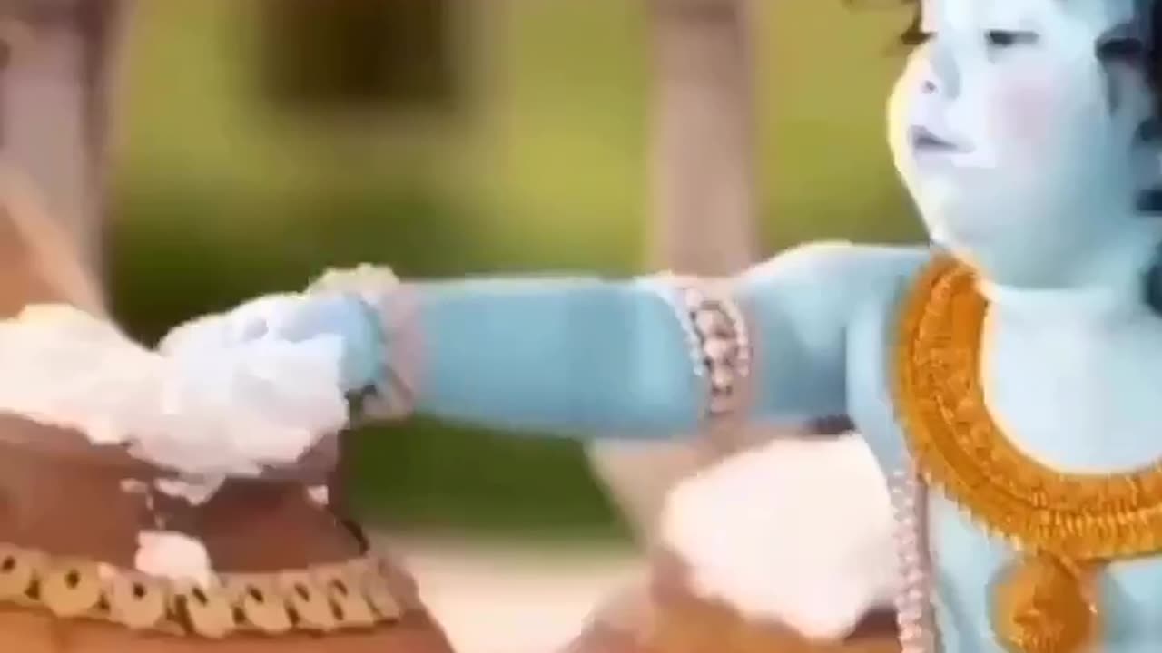 Little Krishna sweet video |😍| like God bro