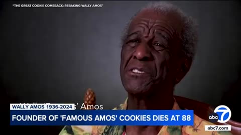 Wallace Amos Jr., founder of Famous Amos cookies, dies at 88