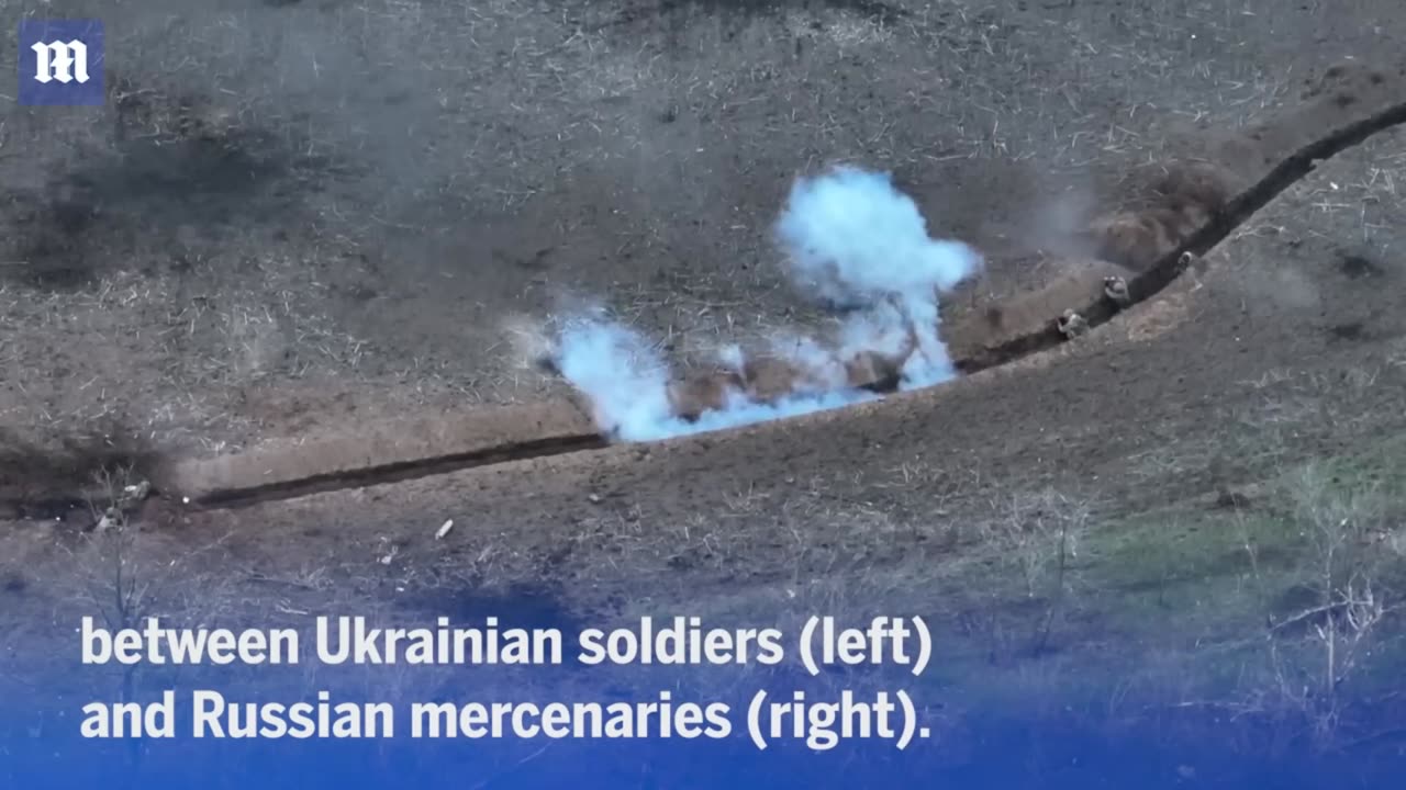 Lone Ukrainian soldier takes out multiple Russians in trenches near Bakhmut's 'Road of Life'