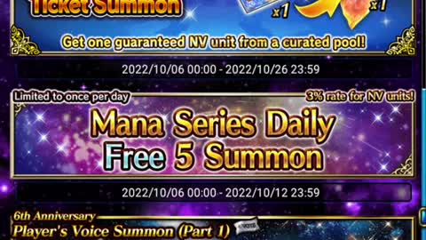 Final Fantasy Brave Exvius NV Summons