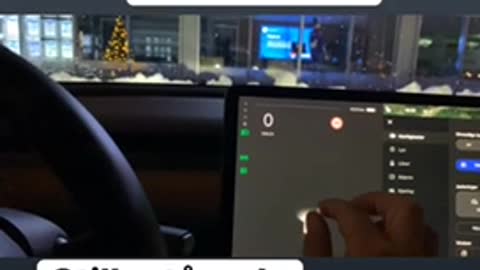 Tesla full self driving visualization