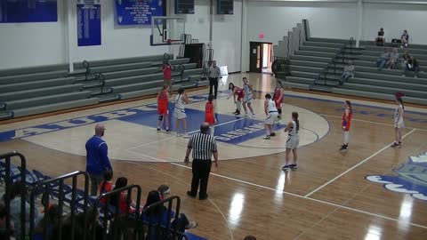 8th Grade Lady Hawks vs Pawnee