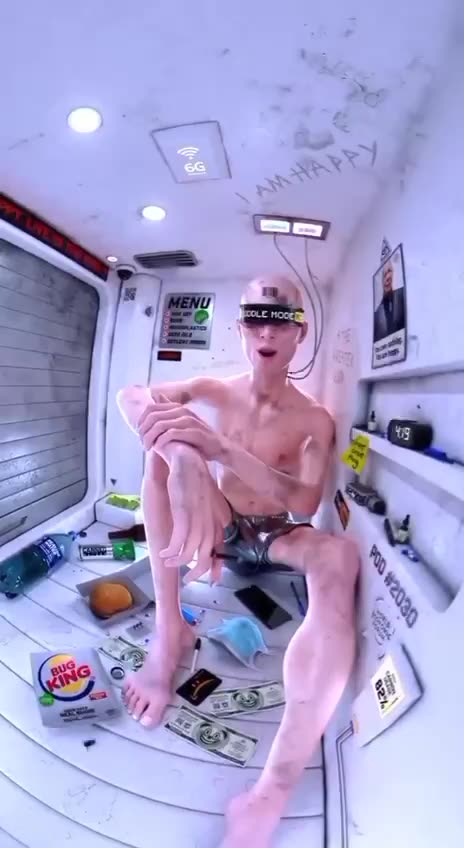 Consume, eat the bugs, live in the pod and you will be happy.