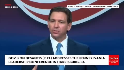'It's Sad We Even Have To Do This'- DeSantis Rails Against Gender Confirmation Treatment For Kids