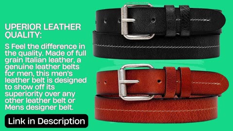 Amsterdam Heritage Mens Belts Leather,Full Grain Leather Belt For Men