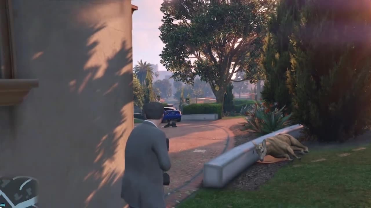 Animals Attack Michael's House: Gta 5 Gameplay | Gta V Video ! (GTA 5 Mods)