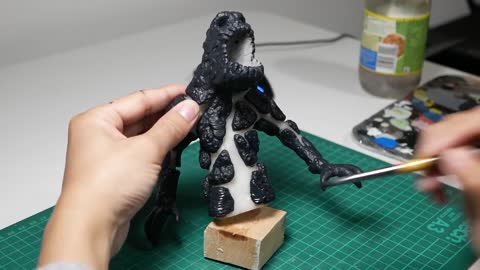 How To Make a Volcano Titan From Polymer clay