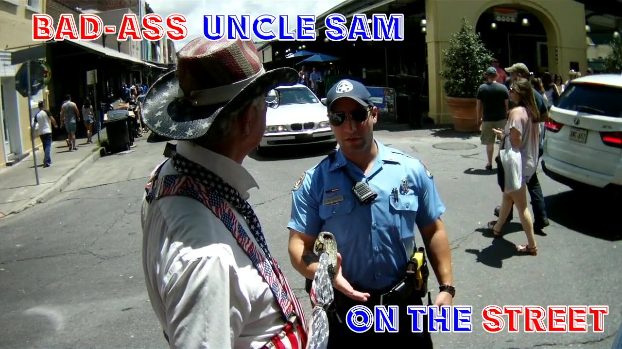 What Boarder wall? - Bad ass Uncle sam