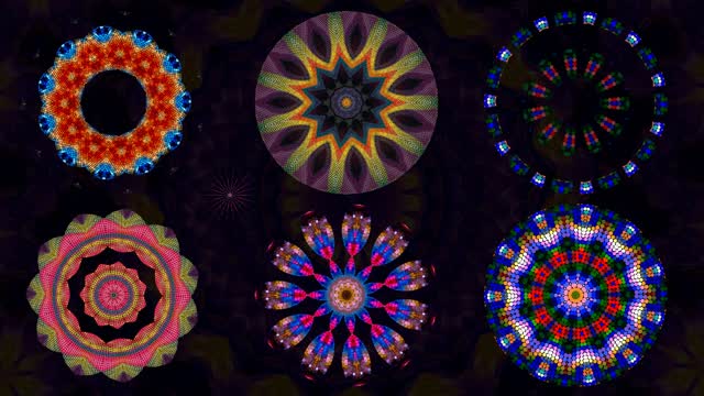 Special effect kaleidoscope