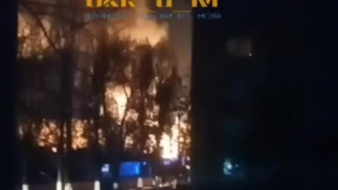 Massive Fires in Kharkiv After Russian Rocket attack