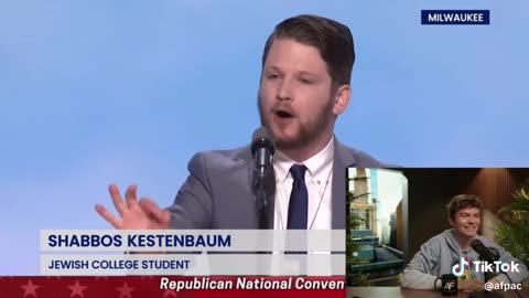 Nick Fuentes clips - Nick Reacts to Shabbos Kestenbaum 'Antisemitism' whining at RNC Convention