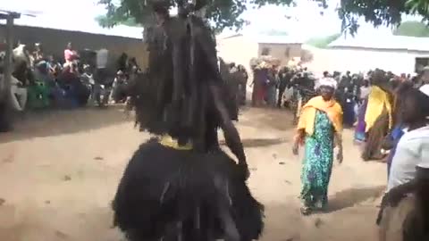 Great traditional dancing in Ghana