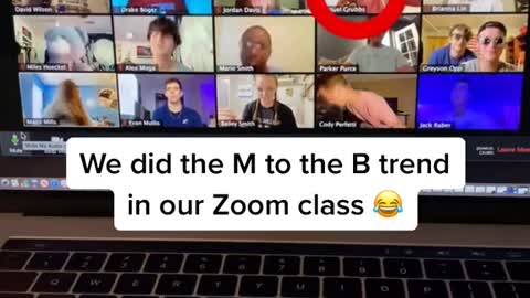 Our WHOLE Zoom class pranked our teacher 😂😂 (she was so confused!!)