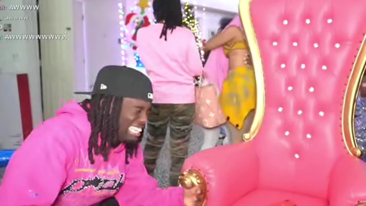 Watch the beautiful moment Kai Kenat introduce his Family to Nick Minaj