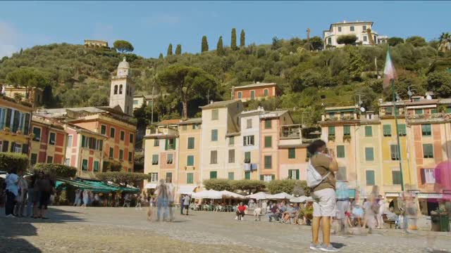 portofino picturesque ligurian colourful sea village italy