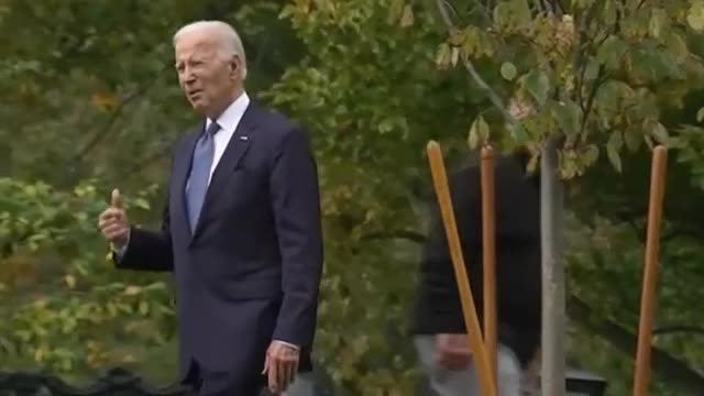 Joe Biden starts wandering in the wrong direction, is directed back