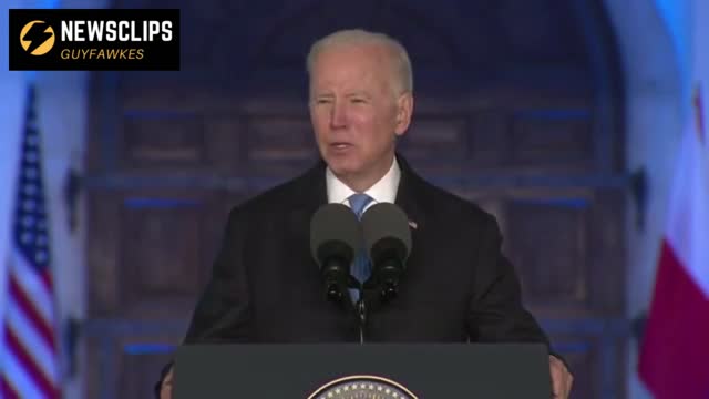 President Joe Biden Says Free Society Is Always Under Siege