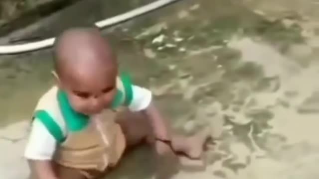 Cute baby dance