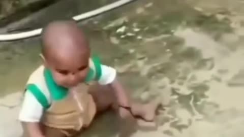 Cute baby dance